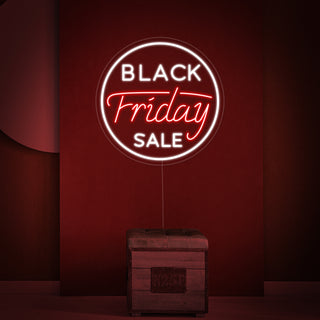 Black Friday Sale Neon Sign