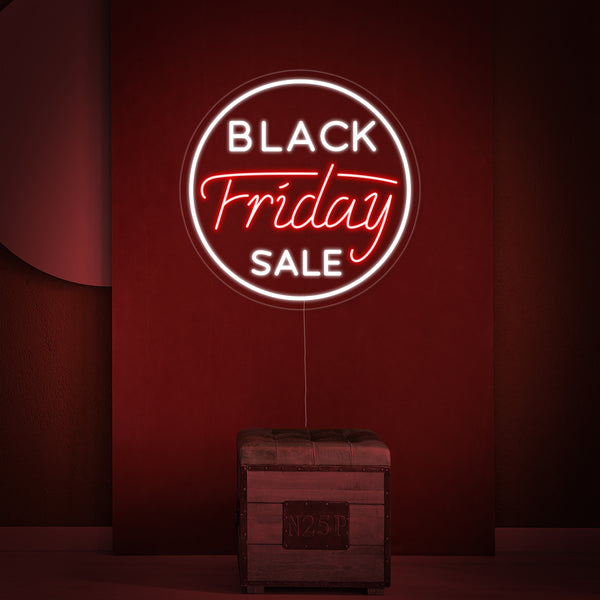 Black Friday Sale Neon Sign