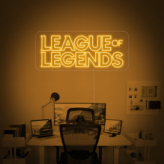League of Legends Neon Sign