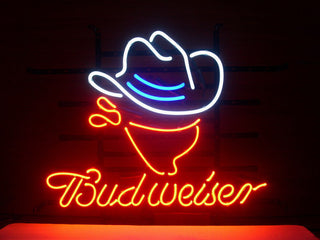 BUdweiser Cowboy Neon Sign