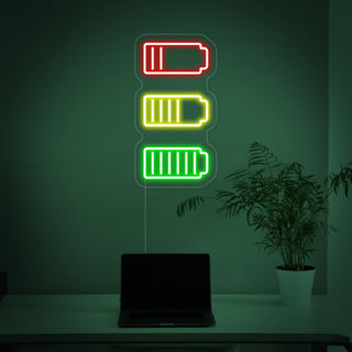 Battery Energy Neon Sign