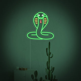 Cobra Snake Neon Sign