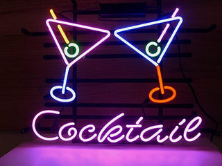 Cocktail Martini Neon Sign