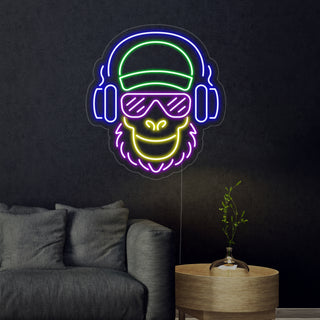 Cool Monkey Neon Sign
