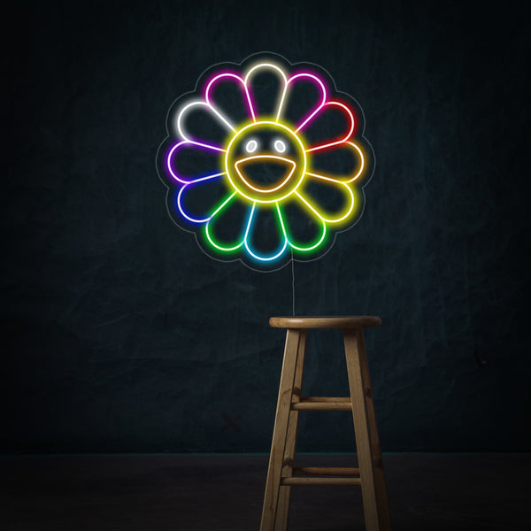 Sun Flower by TM Neon Sign