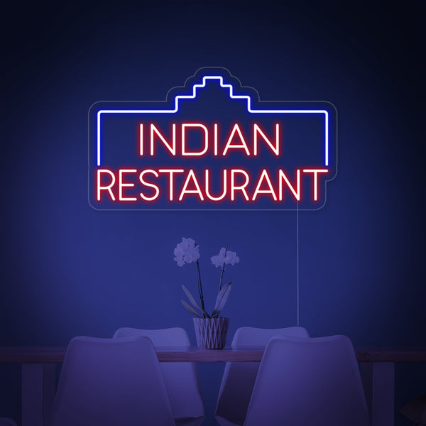INDIAN RESTAURANT Neon Sign