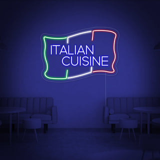 ITALIAN CUISINE Neon Sign