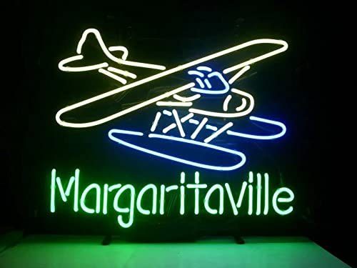 Jimmy Buffett Margaritaville Airplane Beer Neon Sign