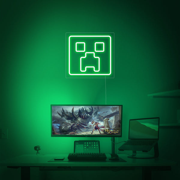 Pixel Craft Neon Sign
