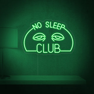 No Sleep Club Neon Sign