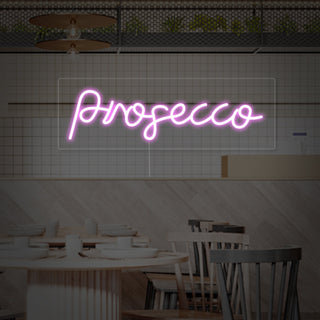 Prosecco Beer Bar Neon Sign