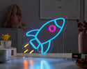 Rocket Desk LED Neon Sign