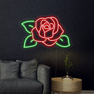 Rose Flower Neon Sign