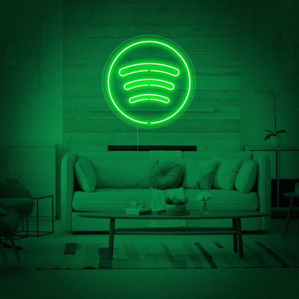Spotify Logo Neon Sign