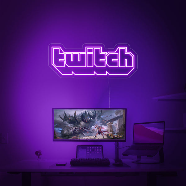 Twitch Neon Sign